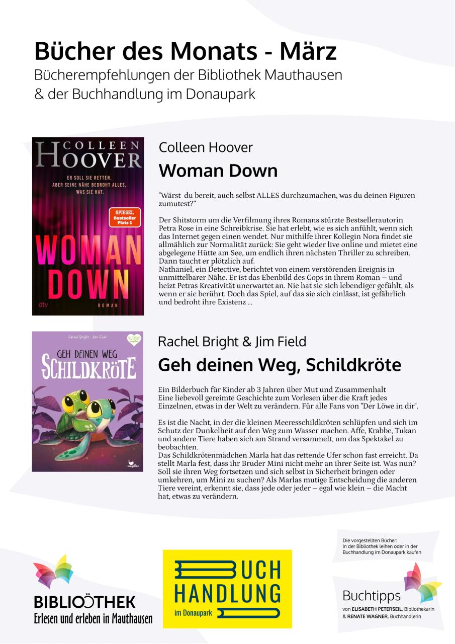 Buchempfehlungen März 2026