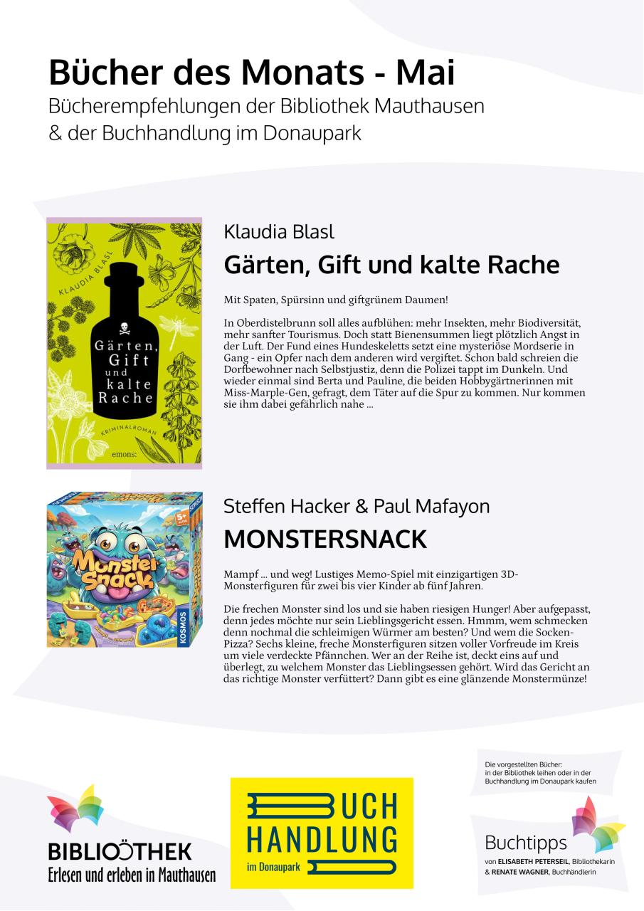 Buchempfehlungen Mai 2026