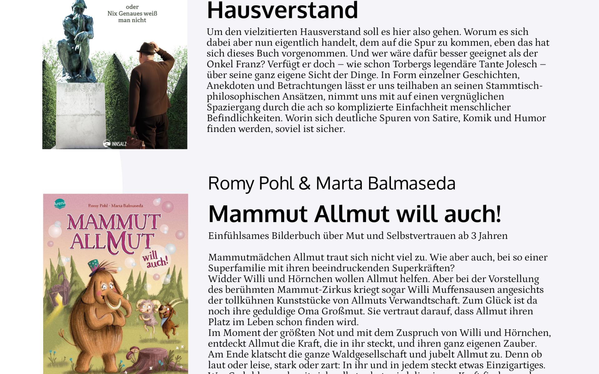 Buchempfehlungen Juni 2026