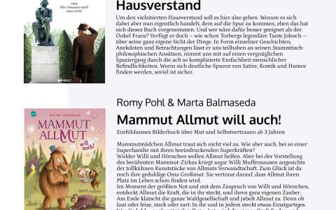 Buchempfehlungen Juni 2026